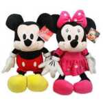 Mickey-Mouse-mickey-Minnie-a-pair-of-plush-toys-Christmas-gift-the-birthday-gift-freeshipping