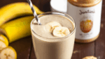 justins-vanilla-almond-butter-banana-smoothie-recipe
