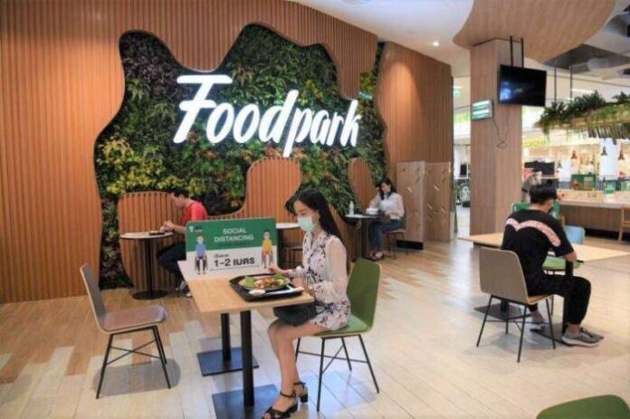 1.เว้นระยะห่างระหว่างโต๊ะ