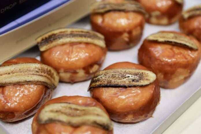 02.Banana Burnt Caramel Peanut Butter จาก Drop by Dough เมนูเฉพาะที่สยามเซ็นเตอร์