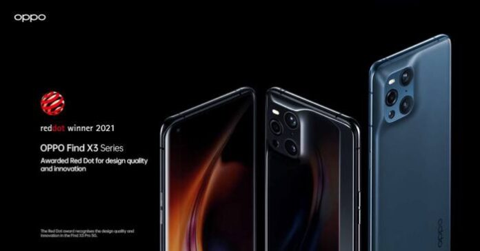 OPPO Find X3 Pro 5G-Red Dot Award