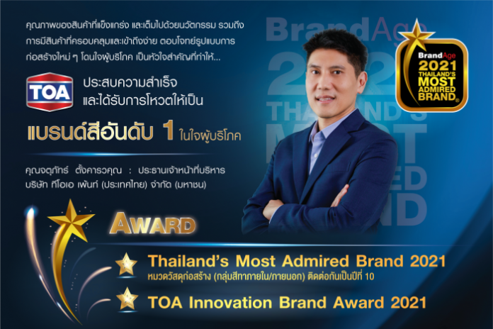 TOA-BrandAge Award 2021