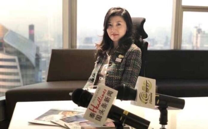 2.นางสาวหลุ่ย แซ่กั๊ว ประธานกรรมการบริหารใหญ่ บริษัท ไทยเจียระไน กรุ๊ป จำกัด