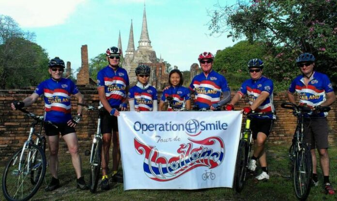Tour de Thailand in previous year supporting Operation Smile