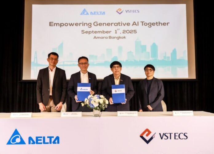 Delta Electronics (Thailand) appoints VST ECS (Thailand) as Official Distributor to Strengthen Nationwide Distribution of UPS Systems and Data Center Infrastructure Solutions