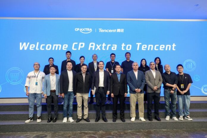 KV_The delegation of CP AXTRA visiting Tencent Headquarter in Shenzhen