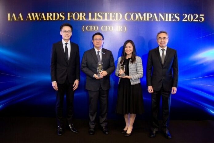 Delta Electronics (Thailand) honored with Second Consecutive IAA Awards for Outstanding CEO and Investor Relations in Technology & Communication Sector