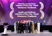 วัตสัน ประเทศไทย คว้า 2 รางวัล Asian Management Excellence Awards 2026