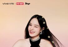 vivo ส่งภาพแฟชั่นเซ็ตสุดป๊อปกับ ‘แอลลี่ อชิรญา’ เผยโฉม V70 สีไฮไลต์ ‘Golden Hour’