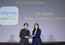 ซีพี แอ็กซ์ตร้า คว้ารางวัล Next Gen Retail Award ตอกย้ำความเป็นผู้นำค้าส่งค้าปลีกแห่งอนาคต